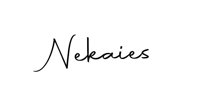 How to make Nekaies signature? Autography-DOLnW is a professional autograph style. Create handwritten signature for Nekaies name. Nekaies signature style 10 images and pictures png