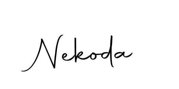 The best way (Autography-DOLnW) to make a short signature is to pick only two or three words in your name. The name Nekoda include a total of six letters. For converting this name. Nekoda signature style 10 images and pictures png