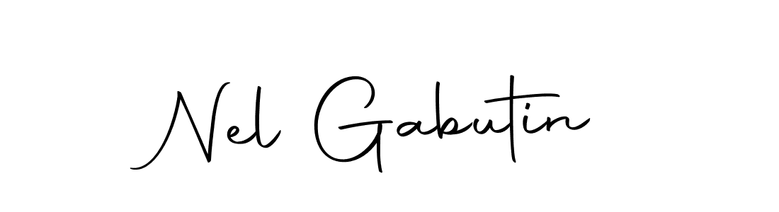 if you are searching for the best signature style for your name Nel Gabutin. so please give up your signature search. here we have designed multiple signature styles  using Autography-DOLnW. Nel Gabutin signature style 10 images and pictures png