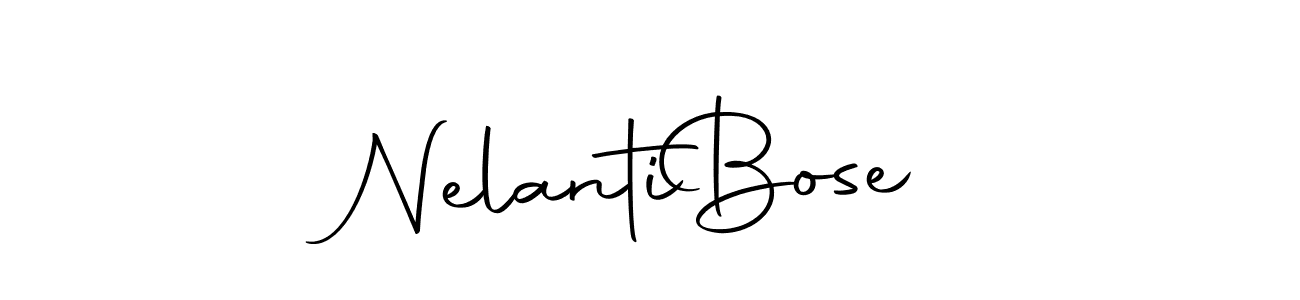 You can use this online signature creator to create a handwritten signature for the name Nelanti  Bose. This is the best online autograph maker. Nelanti  Bose signature style 10 images and pictures png