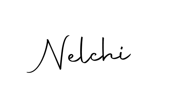 You should practise on your own different ways (Autography-DOLnW) to write your name (Nelchi) in signature. don't let someone else do it for you. Nelchi signature style 10 images and pictures png