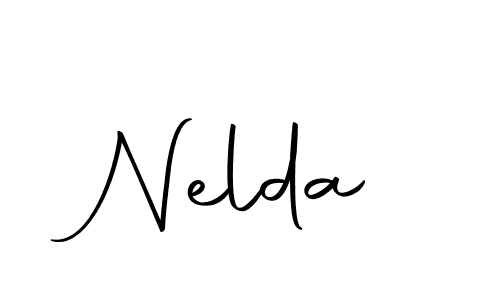 How to make Nelda signature? Autography-DOLnW is a professional autograph style. Create handwritten signature for Nelda name. Nelda signature style 10 images and pictures png