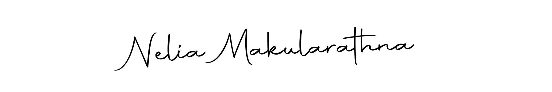 Make a short Nelia Makularathna signature style. Manage your documents anywhere anytime using Autography-DOLnW. Create and add eSignatures, submit forms, share and send files easily. Nelia Makularathna signature style 10 images and pictures png
