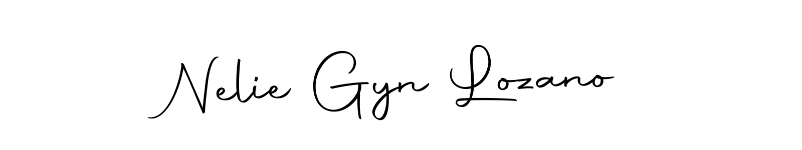 Also You can easily find your signature by using the search form. We will create Nelie Gyn Lozano name handwritten signature images for you free of cost using Autography-DOLnW sign style. Nelie Gyn Lozano signature style 10 images and pictures png
