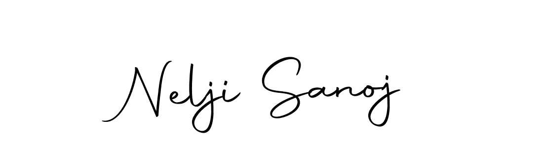 Autography-DOLnW is a professional signature style that is perfect for those who want to add a touch of class to their signature. It is also a great choice for those who want to make their signature more unique. Get Nelji Sanoj name to fancy signature for free. Nelji Sanoj signature style 10 images and pictures png