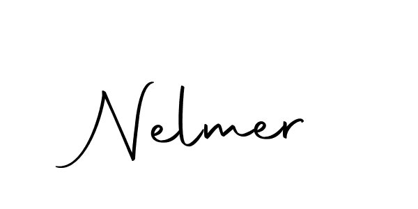 Create a beautiful signature design for name Nelmer. With this signature (Autography-DOLnW) fonts, you can make a handwritten signature for free. Nelmer signature style 10 images and pictures png