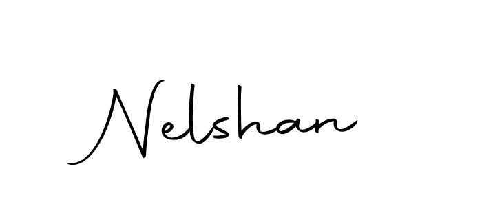 Create a beautiful signature design for name Nelshan. With this signature (Autography-DOLnW) fonts, you can make a handwritten signature for free. Nelshan signature style 10 images and pictures png