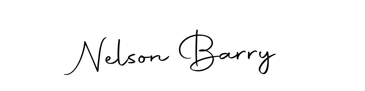 You should practise on your own different ways (Autography-DOLnW) to write your name (Nelson Barry) in signature. don't let someone else do it for you. Nelson Barry signature style 10 images and pictures png