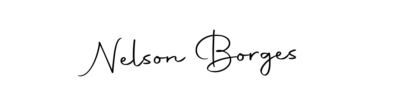 Here are the top 10 professional signature styles for the name Nelson Borges. These are the best autograph styles you can use for your name. Nelson Borges signature style 10 images and pictures png