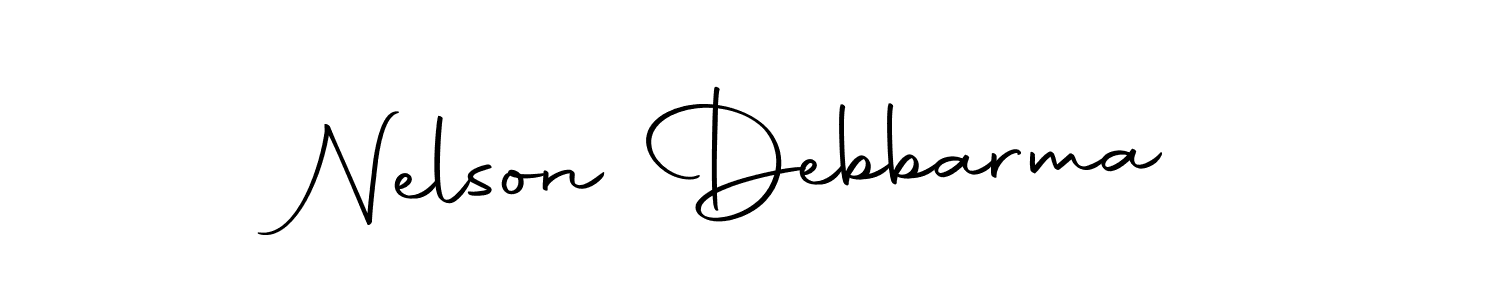 Design your own signature with our free online signature maker. With this signature software, you can create a handwritten (Autography-DOLnW) signature for name Nelson Debbarma. Nelson Debbarma signature style 10 images and pictures png