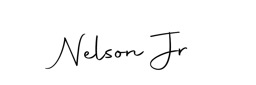 Use a signature maker to create a handwritten signature online. With this signature software, you can design (Autography-DOLnW) your own signature for name Nelson Jr. Nelson Jr signature style 10 images and pictures png