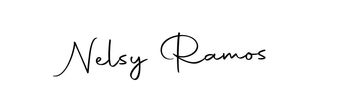 Autography-DOLnW is a professional signature style that is perfect for those who want to add a touch of class to their signature. It is also a great choice for those who want to make their signature more unique. Get Nelsy Ramos name to fancy signature for free. Nelsy Ramos signature style 10 images and pictures png