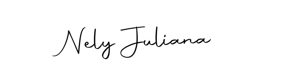 Make a beautiful signature design for name Nely Juliana. Use this online signature maker to create a handwritten signature for free. Nely Juliana signature style 10 images and pictures png