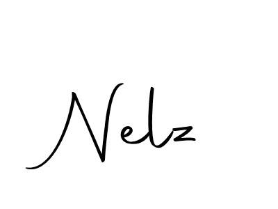 You should practise on your own different ways (Autography-DOLnW) to write your name (Nelz) in signature. don't let someone else do it for you. Nelz signature style 10 images and pictures png