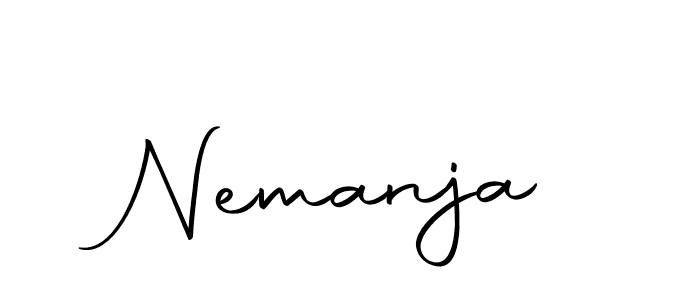 You should practise on your own different ways (Autography-DOLnW) to write your name (Nemanja) in signature. don't let someone else do it for you. Nemanja signature style 10 images and pictures png