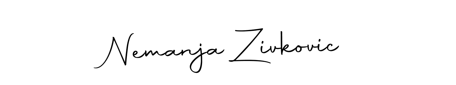 Also we have Nemanja Zivkovic name is the best signature style. Create professional handwritten signature collection using Autography-DOLnW autograph style. Nemanja Zivkovic signature style 10 images and pictures png