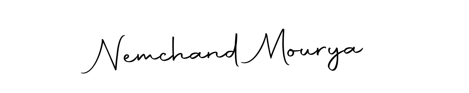 How to Draw Nemchand Mourya signature style? Autography-DOLnW is a latest design signature styles for name Nemchand Mourya. Nemchand Mourya signature style 10 images and pictures png