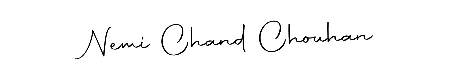 Here are the top 10 professional signature styles for the name Nemi Chand Chouhan. These are the best autograph styles you can use for your name. Nemi Chand Chouhan signature style 10 images and pictures png