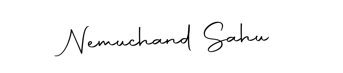 Autography-DOLnW is a professional signature style that is perfect for those who want to add a touch of class to their signature. It is also a great choice for those who want to make their signature more unique. Get Nemuchand Sahu name to fancy signature for free. Nemuchand Sahu signature style 10 images and pictures png