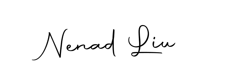 Best and Professional Signature Style for Nenad Liu. Autography-DOLnW Best Signature Style Collection. Nenad Liu signature style 10 images and pictures png