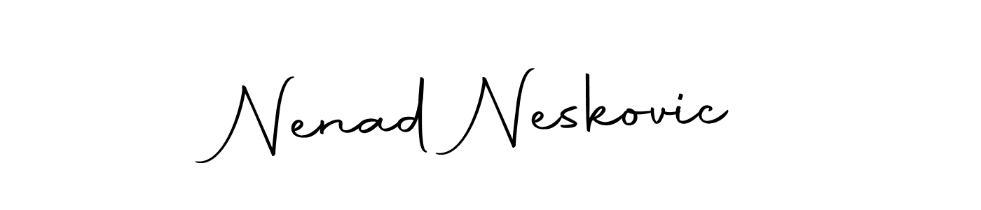 Design your own signature with our free online signature maker. With this signature software, you can create a handwritten (Autography-DOLnW) signature for name Nenad Neskovic. Nenad Neskovic signature style 10 images and pictures png