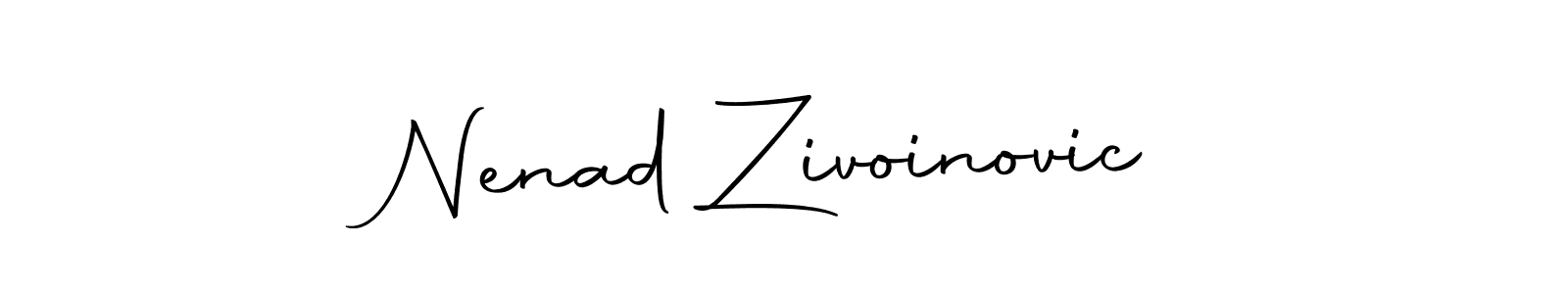 How to make Nenad Zivoinovic name signature. Use Autography-DOLnW style for creating short signs online. This is the latest handwritten sign. Nenad Zivoinovic signature style 10 images and pictures png