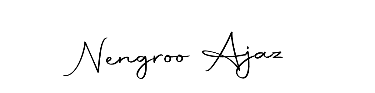 Make a beautiful signature design for name Nengroo Ajaz. Use this online signature maker to create a handwritten signature for free. Nengroo Ajaz signature style 10 images and pictures png