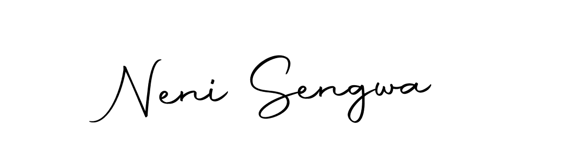 The best way (Autography-DOLnW) to make a short signature is to pick only two or three words in your name. The name Neni Sengwa include a total of six letters. For converting this name. Neni Sengwa signature style 10 images and pictures png