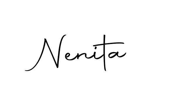 Best and Professional Signature Style for Nenita. Autography-DOLnW Best Signature Style Collection. Nenita signature style 10 images and pictures png