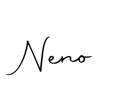 Create a beautiful signature design for name Neno. With this signature (Autography-DOLnW) fonts, you can make a handwritten signature for free. Neno signature style 10 images and pictures png