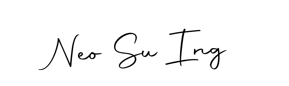 Design your own signature with our free online signature maker. With this signature software, you can create a handwritten (Autography-DOLnW) signature for name Neo Su Ing. Neo Su Ing signature style 10 images and pictures png