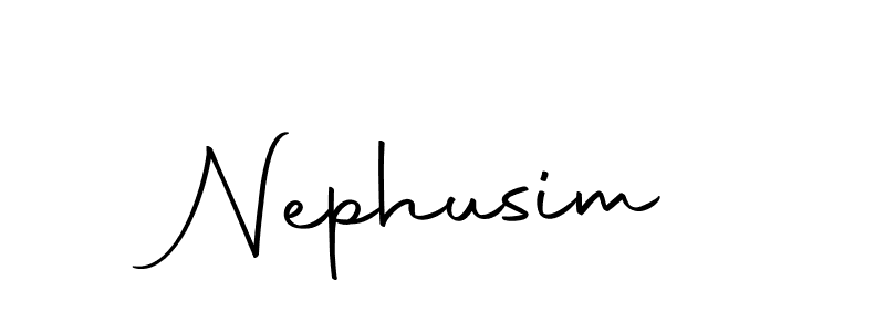 How to make Nephusim signature? Autography-DOLnW is a professional autograph style. Create handwritten signature for Nephusim name. Nephusim signature style 10 images and pictures png