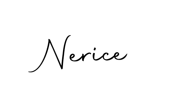 Here are the top 10 professional signature styles for the name Nerice. These are the best autograph styles you can use for your name. Nerice signature style 10 images and pictures png