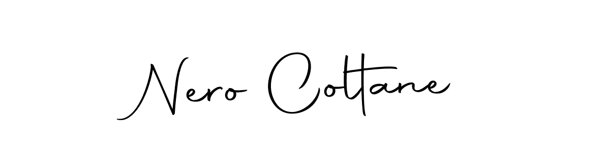 Similarly Autography-DOLnW is the best handwritten signature design. Signature creator online .You can use it as an online autograph creator for name Nero Coltane. Nero Coltane signature style 10 images and pictures png