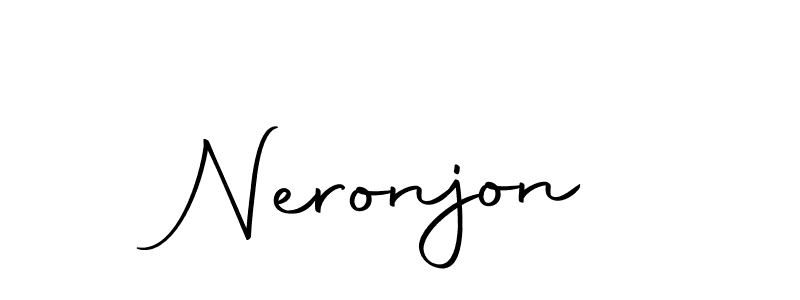 Also we have Neronjon name is the best signature style. Create professional handwritten signature collection using Autography-DOLnW autograph style. Neronjon signature style 10 images and pictures png