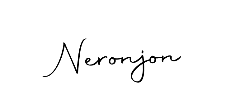 Also we have Neronjon name is the best signature style. Create professional handwritten signature collection using Autography-DOLnW autograph style. Neronjon signature style 10 images and pictures png