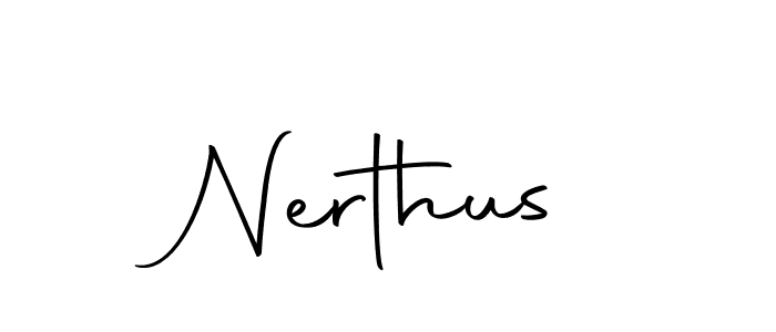 Make a beautiful signature design for name Nerthus. With this signature (Autography-DOLnW) style, you can create a handwritten signature for free. Nerthus signature style 10 images and pictures png