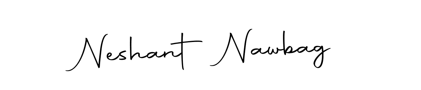 Design your own signature with our free online signature maker. With this signature software, you can create a handwritten (Autography-DOLnW) signature for name Neshant Nawbag. Neshant Nawbag signature style 10 images and pictures png