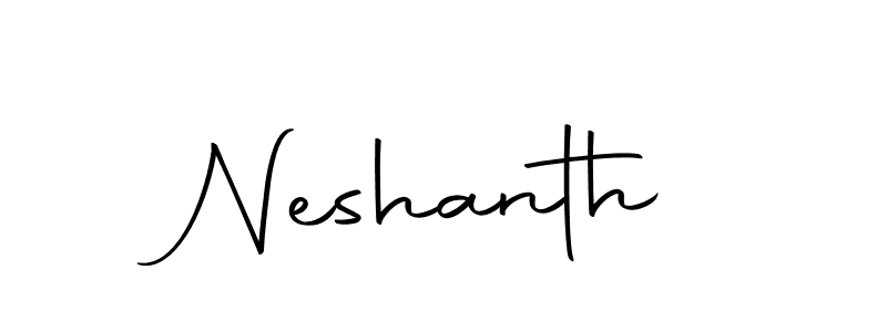 Neshanth stylish signature style. Best Handwritten Sign (Autography-DOLnW) for my name. Handwritten Signature Collection Ideas for my name Neshanth. Neshanth signature style 10 images and pictures png