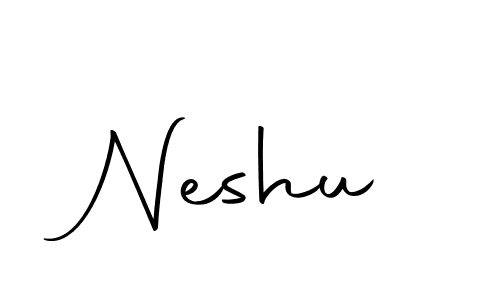 How to make Neshu signature? Autography-DOLnW is a professional autograph style. Create handwritten signature for Neshu name. Neshu signature style 10 images and pictures png