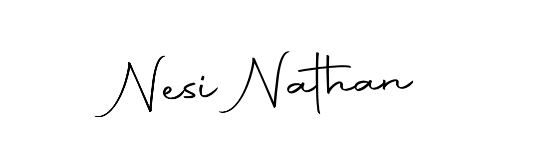 Make a beautiful signature design for name Nesi Nathan. Use this online signature maker to create a handwritten signature for free. Nesi Nathan signature style 10 images and pictures png