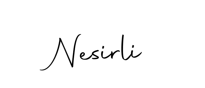 Similarly Autography-DOLnW is the best handwritten signature design. Signature creator online .You can use it as an online autograph creator for name Nesirli. Nesirli signature style 10 images and pictures png