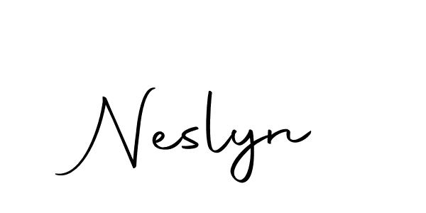 Make a beautiful signature design for name Neslyn. Use this online signature maker to create a handwritten signature for free. Neslyn signature style 10 images and pictures png