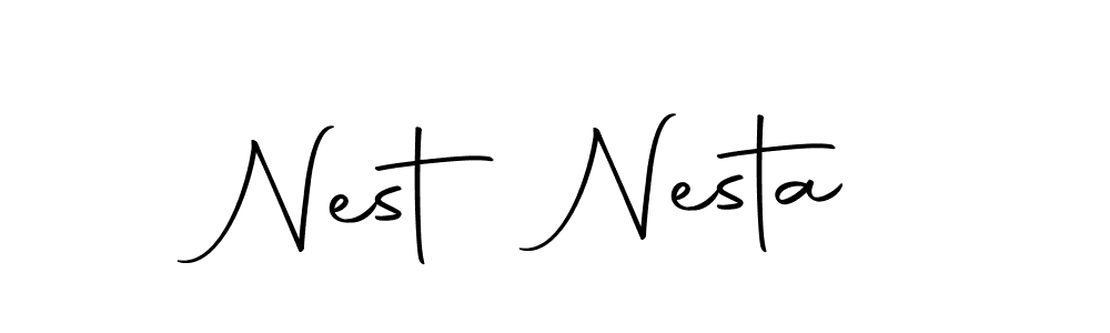 Design your own signature with our free online signature maker. With this signature software, you can create a handwritten (Autography-DOLnW) signature for name Nest Nesta. Nest Nesta signature style 10 images and pictures png
