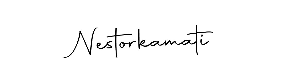 Make a beautiful signature design for name Nestorkamati. Use this online signature maker to create a handwritten signature for free. Nestorkamati signature style 10 images and pictures png