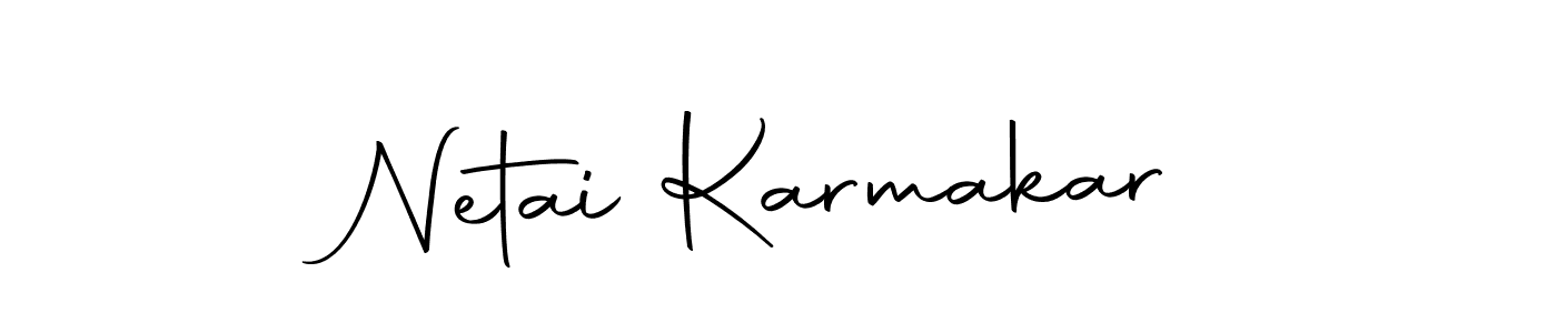 Use a signature maker to create a handwritten signature online. With this signature software, you can design (Autography-DOLnW) your own signature for name Netai Karmakar. Netai Karmakar signature style 10 images and pictures png