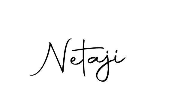 You should practise on your own different ways (Autography-DOLnW) to write your name (Netaji) in signature. don't let someone else do it for you. Netaji signature style 10 images and pictures png