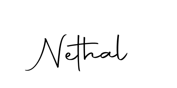 Also we have Nethal name is the best signature style. Create professional handwritten signature collection using Autography-DOLnW autograph style. Nethal signature style 10 images and pictures png