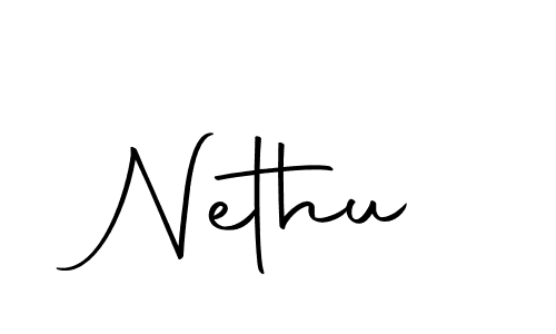 Similarly Autography-DOLnW is the best handwritten signature design. Signature creator online .You can use it as an online autograph creator for name Nethu. Nethu signature style 10 images and pictures png