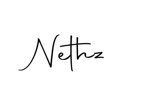 Use a signature maker to create a handwritten signature online. With this signature software, you can design (Autography-DOLnW) your own signature for name Nethz. Nethz signature style 10 images and pictures png